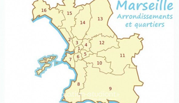 Logement tudiant T2 à Marseille 08me arrondissement (13008)