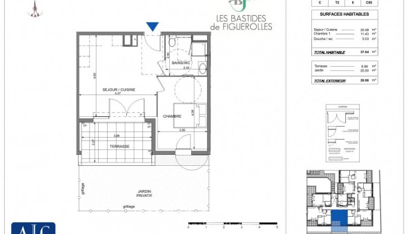 Logement tudiant T2 à Martigues (13500)