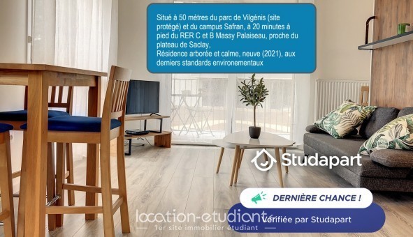 Logement tudiant T2 à Massy (91300)