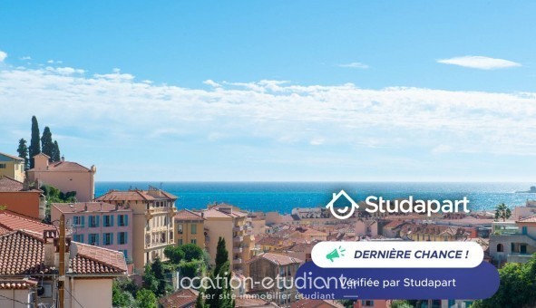 Logement tudiant T2 à Menton (06500)