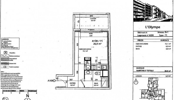 Logement tudiant T2 à Metz (57050)