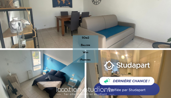 Logement tudiant Location T2 Meublé Montpellier (34080)