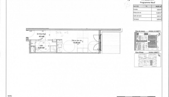 Logement tudiant T2 à Nancy (54100)