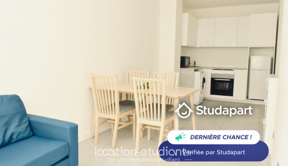 Logement tudiant T2 à Nice (06100)