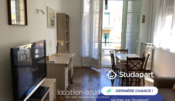 Logement tudiant T2 à Nice (06100)