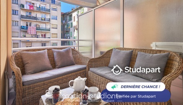 Logement tudiant T2 à Nice (06100)