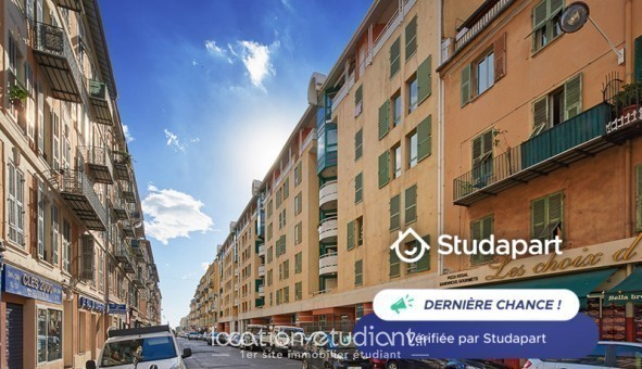 Logement tudiant T2 à Nice (06100)