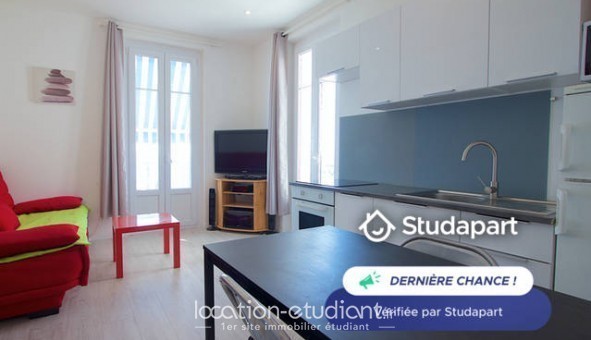 Logement tudiant T2 à Nice (06100)