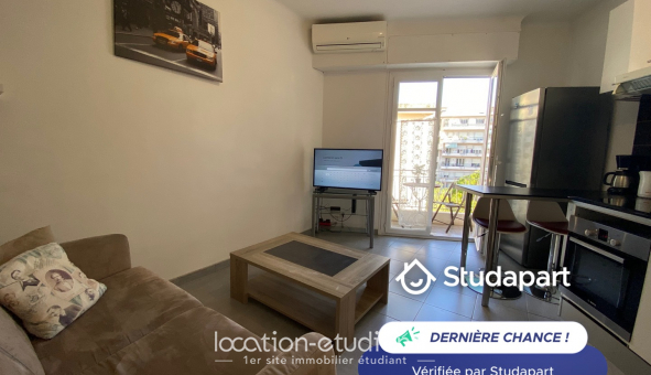 Logement tudiant T2 à Nice (06100)