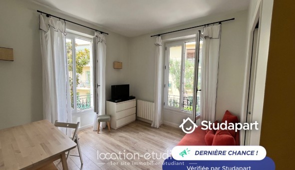 Logement tudiant T2 à Nice (06100)