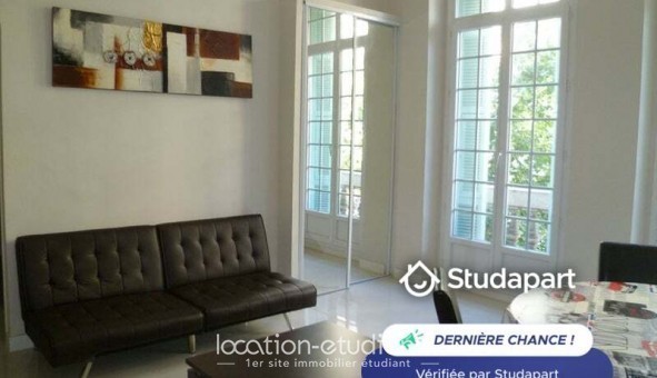 Logement tudiant T2 à Nice (06100)