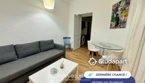 Logement tudiant T2 à Nice (06100)