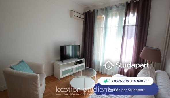 Logement tudiant T2 à Nice (06100)