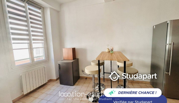 Logement tudiant T2 à Nice (06100)