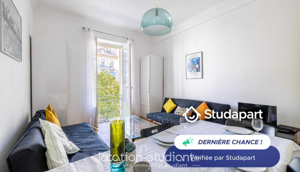 Logement tudiant T2 à Nice (06100)