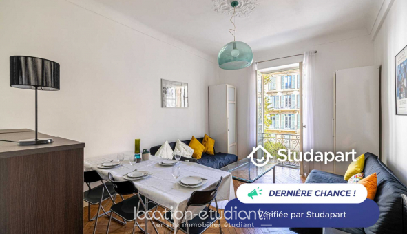 Logement tudiant T2 à Nice (06100)