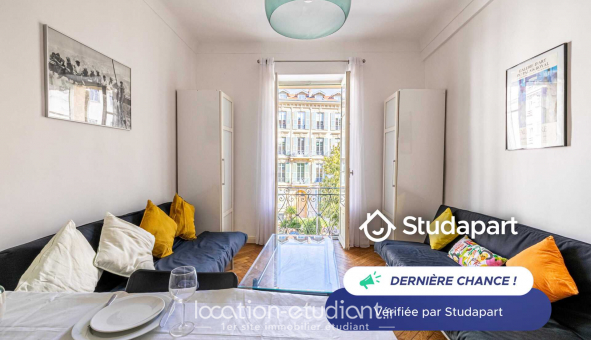 Logement tudiant T2 à Nice (06100)