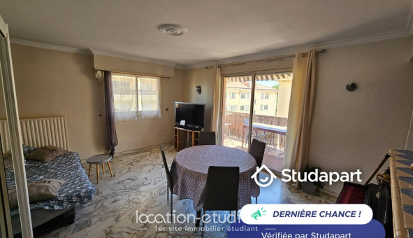 Logement tudiant Location T2 Meublé Nice (06100)