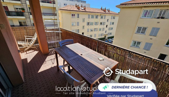 Logement tudiant T2 à Nice (06100)