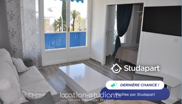 Logement tudiant T2 à Nice (06100)