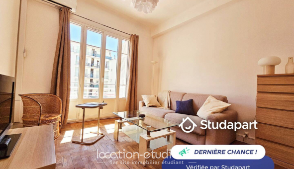 Logement tudiant Location T2 Meublé Nice (06100)