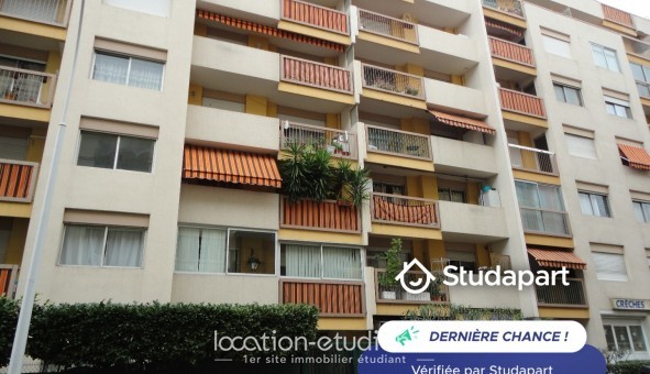 Logement tudiant T2 à Nice (06100)