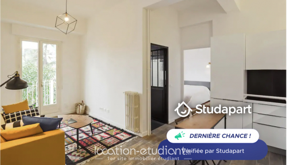 Logement tudiant T2 à Nice (06100)