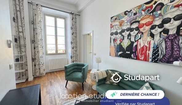 Logement tudiant T2 à Nice (06100)