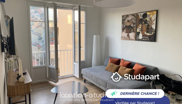 Logement tudiant Location T2 Meublé Nice (06100)