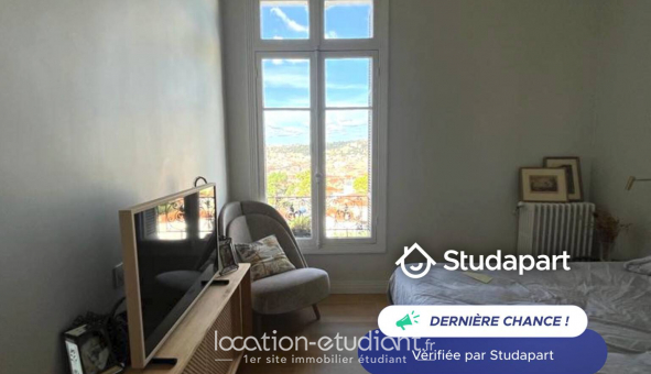 Logement tudiant T2 à Nice (06100)