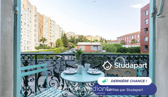 Logement tudiant T2 à Nice (06100)