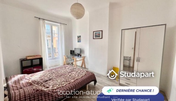 Logement tudiant T2 à Nice (06100)