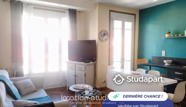 Logement tudiant T2 à Nice (06100)