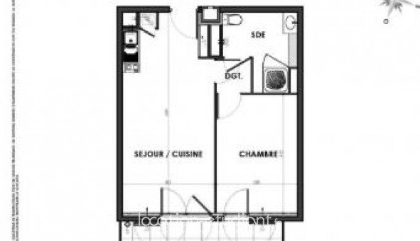 Logement tudiant T2 à Nmes (30000)