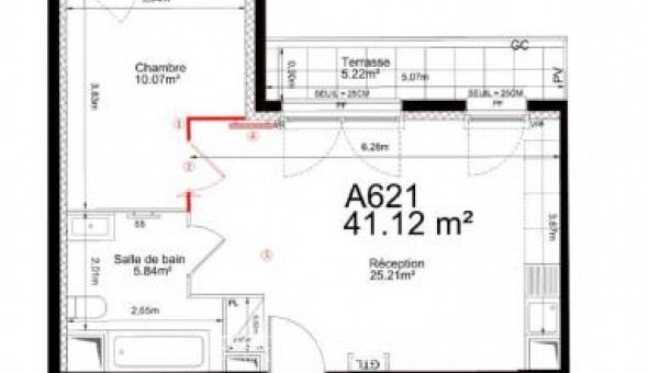 Logement tudiant T2 à Noisy le Sec (93130)