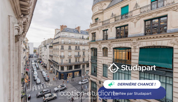 Logement tudiant T2 à Paris 01er arrondissement (75001)