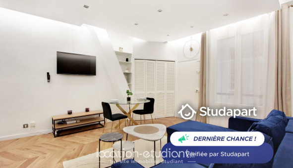 Logement tudiant T2 à Paris 01er arrondissement (75001)