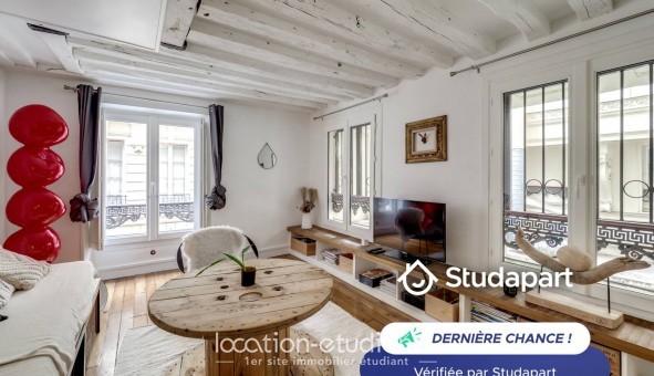 Logement tudiant T2 à Paris 02me arrondissement (75002)