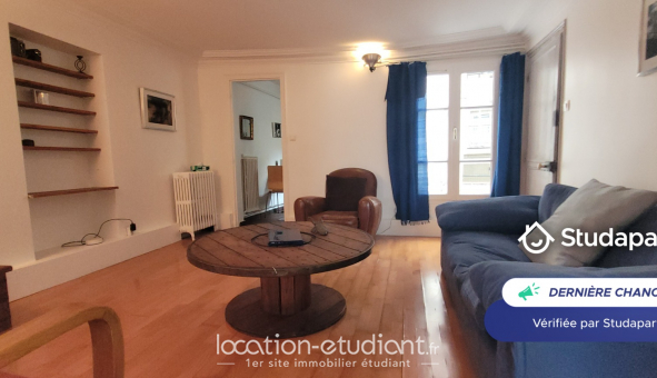 Logement tudiant Location T2 Meublé Paris 02me arrondissement (75002)