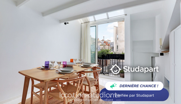 Logement tudiant T2 à Paris 03me arrondissement (75003)