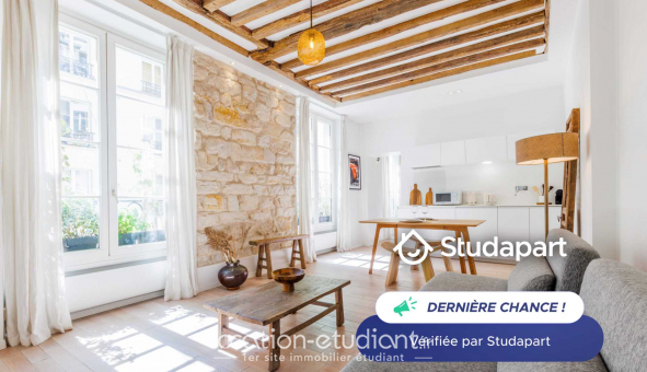 Logement tudiant T2 à Paris 03me arrondissement (75003)