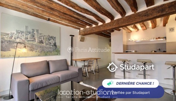 Logement tudiant Location T2 Meublé Paris 03me arrondissement (75003)