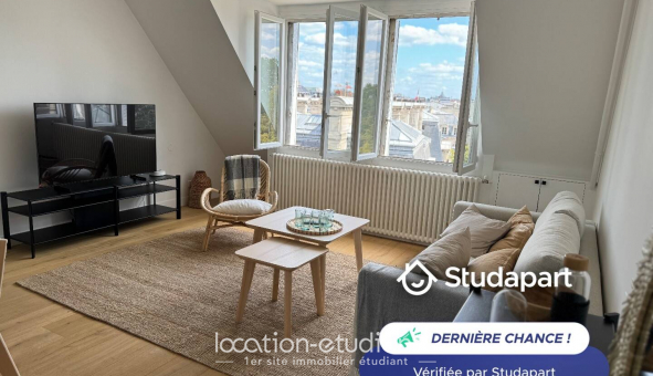 Logement tudiant T2 à Paris 08me arrondissement (75008)