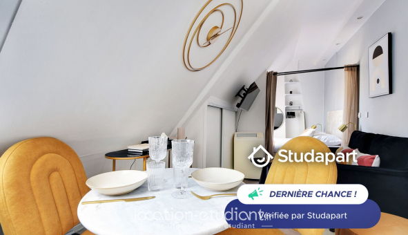 Logement tudiant T2 à Paris 08me arrondissement (75008)