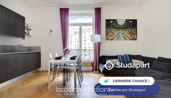 Logement tudiant T2 à Paris 08me arrondissement (75008)