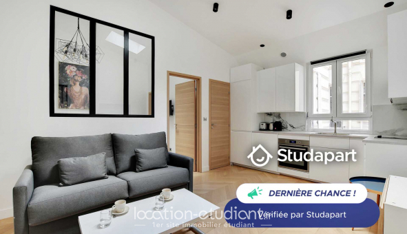 Logement tudiant T2 à Paris 08me arrondissement (75008)