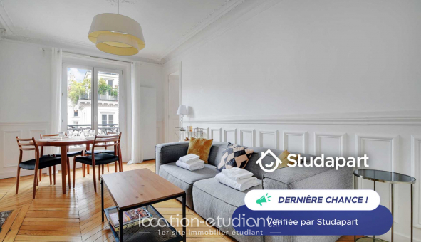 Logement tudiant T2 à Paris 09me arrondissement (75009)