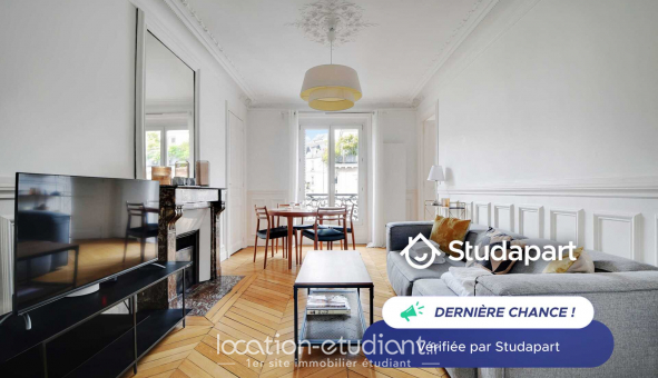 Logement tudiant T2 à Paris 09me arrondissement (75009)