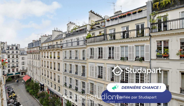 Logement tudiant T2 à Paris 09me arrondissement (75009)