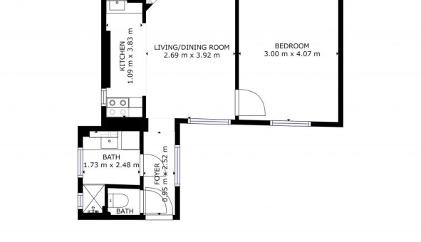 Logement tudiant T2 à Paris 09me arrondissement (75009)